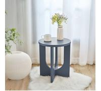 Table d' appoint Kysdajore 50 x 40 cm bleu gris