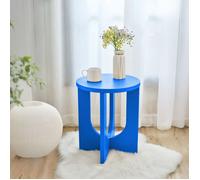 Table d' appoint Kysdajore 50 x 40 cm bleu roi