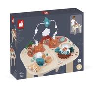 Table d'Activités Dino JANOD - Jouet d'Eveil Bébé En Bois FSCTM - 8 Activités - Dès 12 Mois marron TU