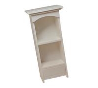 Table d ' appoint en plastique à étagère miniature compacte et pratique pour maison de jouets, dotée de styles élégants et d ' un espace de rangement fonctionnel, petit présentoir pour figurines