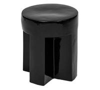 Atmosphera - Table d’appoint Kriz Noir 41x34x34cm