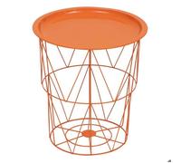 Atmosphera - Table d’appoint Kumi Orange 40x37x37cm