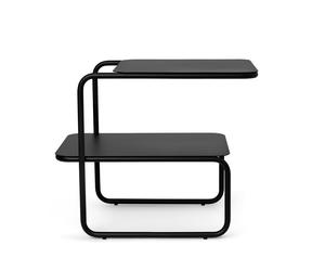 Table d’appoint Level Side noir 55x45x35 cm