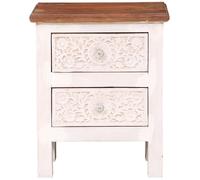 Table d’appoint Marrakesch Nachttisch Bois Fait Main Oriental 55 cm
