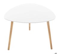 Atmosphera - Table d'appoint Mileo Blanche