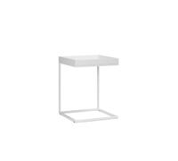 Table d’appoint/petite table Pizzo Jan Kurtz Möbel blanc, Designer Jan Kurtz, 40x52x40 cm