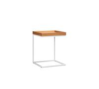 Table d’appoint/petite table Pizzo Jan Kurtz Möbel blanc, Designer Jan Kurtz, 40x52x40 cm