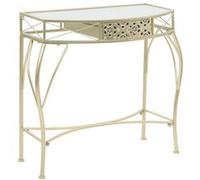 Table d appoint Style français Métal 82 x 39 x 76 cm Doré Doré G
