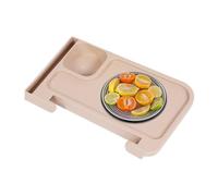 Table d'accoudoir de canapé, pince de fixation pour chaise organisation et rangement, plateau d'accoudoir pour différents accoudoirs | Utilisation à côté du téléviseur avec télécommande et tasse