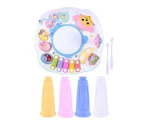 Table d'activité pour tout-petits - Bureau pour apprendre les chiffres pour , plusieurs modes interactifs | Station d'apprentissage réutilisable pour chambre d'enfant, fille et table de jeu