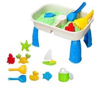 Table d'activités de plein air pour enfants ，sable et eau - livrée avec 9 jouets de plage pour enfants