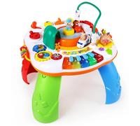 Table d'Activités Musicales avec piano musical, petit train, et tout un tas d'accessoires