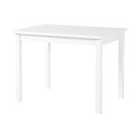 Table D'activités Pour Enfant En Bois Massif - Roba - 51 X 66 X 50 Cm - Plateau Laqué Blanc Blanc