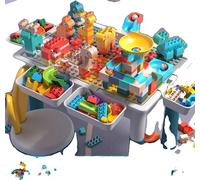 Table d'activités pour enfants, double face avec espace de rangement, design sûr et ergonomique, QW-05
