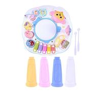 Table D'activités Pour Tout-petits - Bureau D'apprentissage Des Nombres Pour , Plusieurs Modes Interactifs | Station D'enseignement Réutilisable Pour Crèche, Filles Et Garçons, Bureau De Jeu Éd