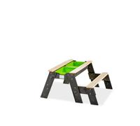 Table D'activités Sable Et Eau, Et De Pique-nique (1 Banc) Aksent Gris TU