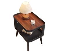 Table d'angle De Bureau en Verre, Salon Petite Table D'appoint, Table Basse Rétro pour Salle À Manger De Chambre À Manger Cuisine Extérieure Intérieure,70cm