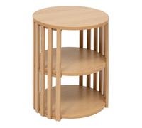 Table d'appoint 1 étagère Slat tasseaux 40 cm 5five