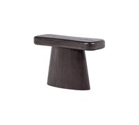 Table d'appoint 120 cm bois de manguier brun foncé AMCO