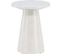 Table d'Appoint Design "Lanzo" 45cm Blanc