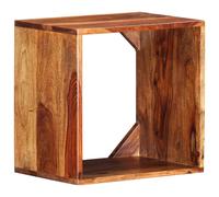 Table D'appoint 40x30x40 Cm Bois Solide Marron