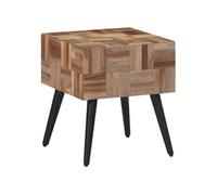 Table d'appoint 40x40x45 cm teck de récupération massif 358522