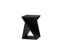 Table d'appoint 61 cm bois d'acacia marron foncé Ikem