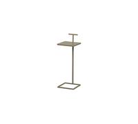Table d'appoint 64x22 métal sable foncé TOSTE