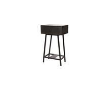 Table d'appoint 70x40 cm manguier et métal noir Skybox