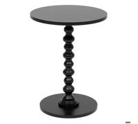 Atmosphera Table d’appoint Alix noir 50 x 38 x 38 cm