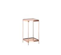 Table D'appoint Alsea Effet Miroir Cuivré Cuivré