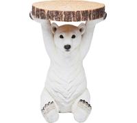 Table D'appoint Animal Ours Polaire Kare Design Multicolore