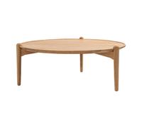 Table basse Aria de Design House Stockholm, chêne haut Ø90