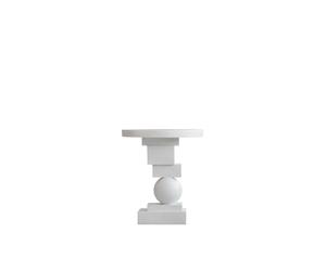 Table D'appoint Artiste Os Blanc