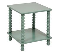 Atmosphera - Table d appoint chamlo Vert Olive 40x40cm