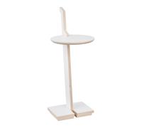 Tojo Table d'appoint avec poignée Lesestelle blanc LxlxH 27x32x69.3cm