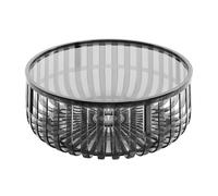 Kartell Table d'appoint avec rangement fumé H x Ø 21x61cm