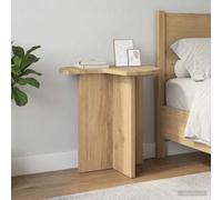Table d'appoint avec stockage Bois d'ingénierie Moderne salon Créative vidaXL vi