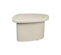 Table d'appoint basse en marbre beige Veda