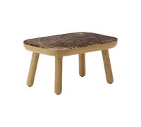 Table d'appoint basse Paff LxWxH 50x35x27cm