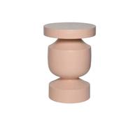 sweeek - Table d'appoint. Bout de canapé. Table de Chevet en métal Coloris Rose. Alma. Ø30.5 x H 43.5cm