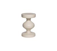 Alice's Home - Table d'appoint. Bout de canapé. Table de Chevet en métal. crème. Hawa Ø29.5 x H 47cm