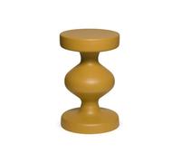Alice's Home - Table d'appoint. Bout de canapé. Table de Chevet en métal. Moutarde. Hawa Ø29.5 x H 47cm