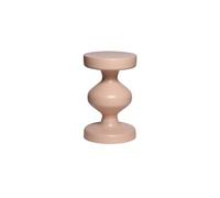 Table d'appoint bout de canapé table de chevet en métal rose Hawa Ø295 x H 47cm