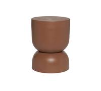 sweeek - Table d'appoint. Bout de canapé. Table de Chevet en métal. Terracotta Madi Ø32 x H 42cm