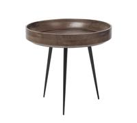 Table d'appoint Bowl S black steel base