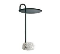 HAY Bowler Table d'Appoint Granit/Vert Pin