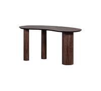 Table d'appoint/Bureau organique teck recyclé marron SUN