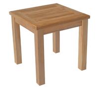 Happy Garden Table d'appoint carrée en teck Java 45 cm