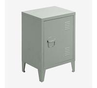 Table d'appoint casier en acier Pohpli Vert Kaki